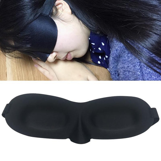 3D Sleep Mask for Blackout Comfort While Traveling
