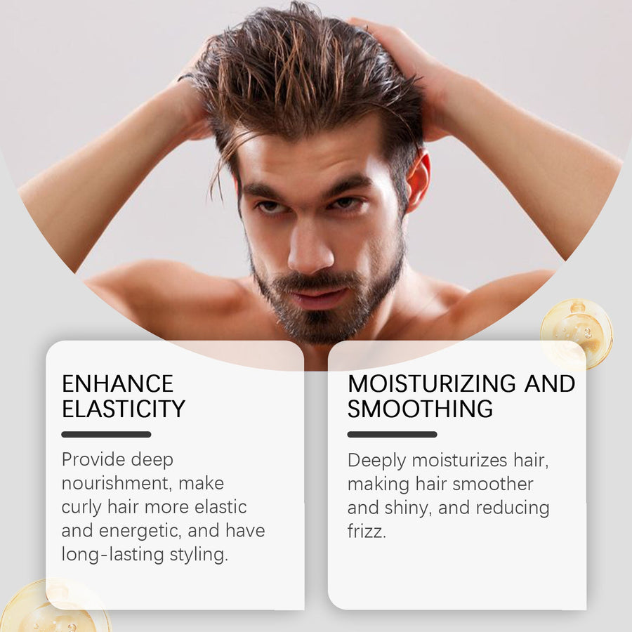 Curly Hair Styling Gel for Strong Hold & Lasting Moisture