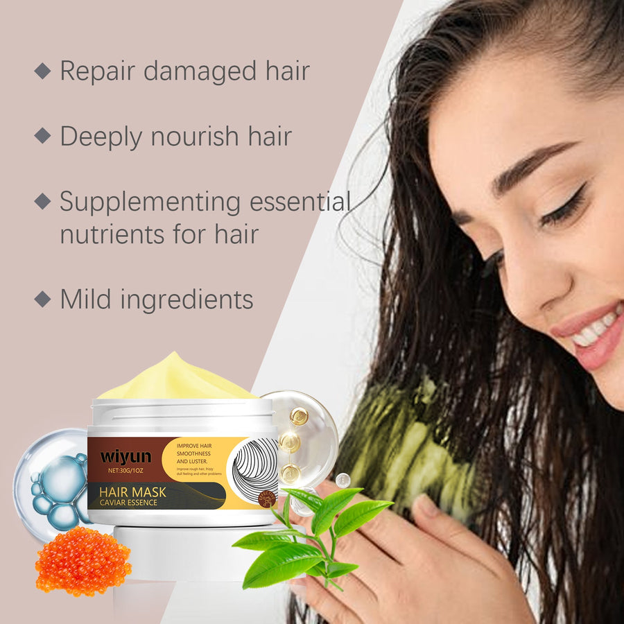 Hair Repair Mask for Smooth, Glossy, Stronger Hair
