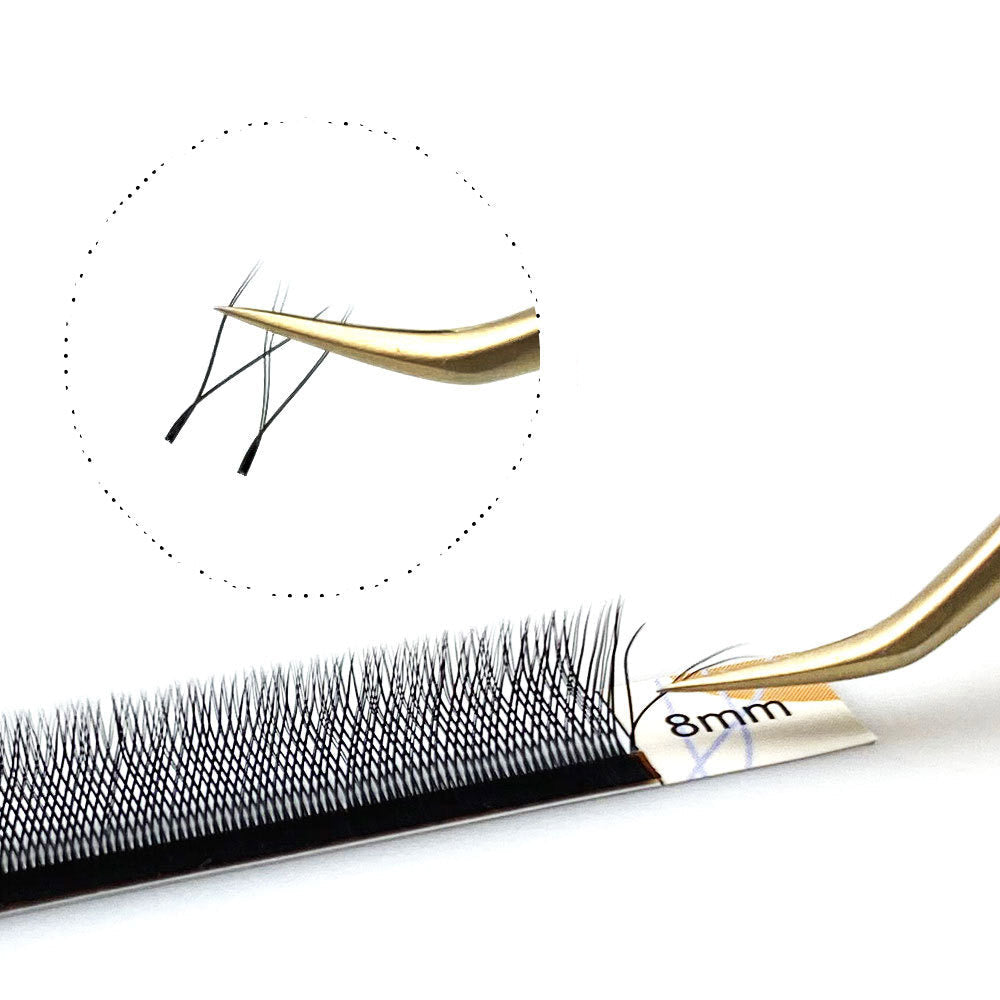 YY Eyelash Extensions: Lightweight Pre-Made Lash Fans