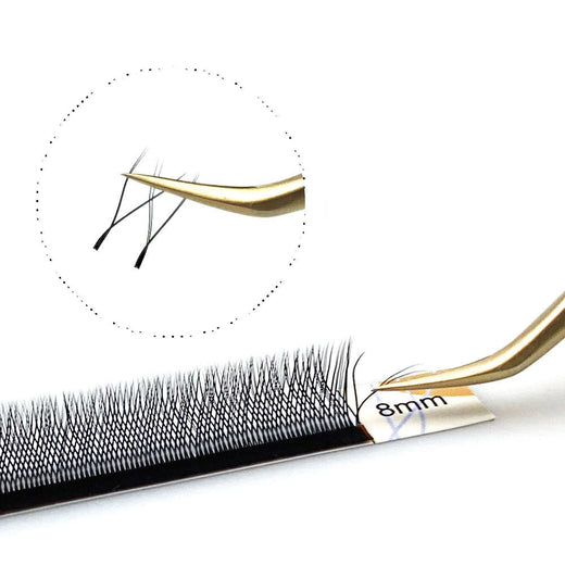YY Eyelash Extensions: Lightweight Pre-Made Lash Fans