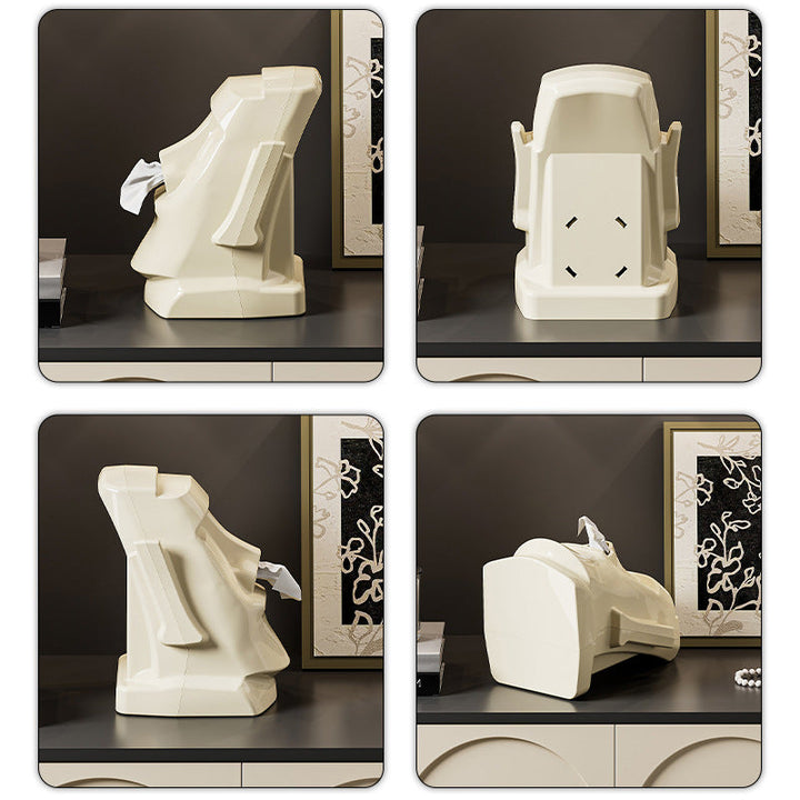 Sculptural Tissue Box Holder — Art That Holds Tissues