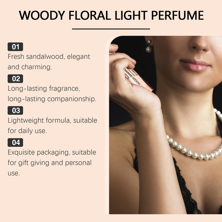 Sandalwood Eau De Toilette for Women, Fresh Daily Scent