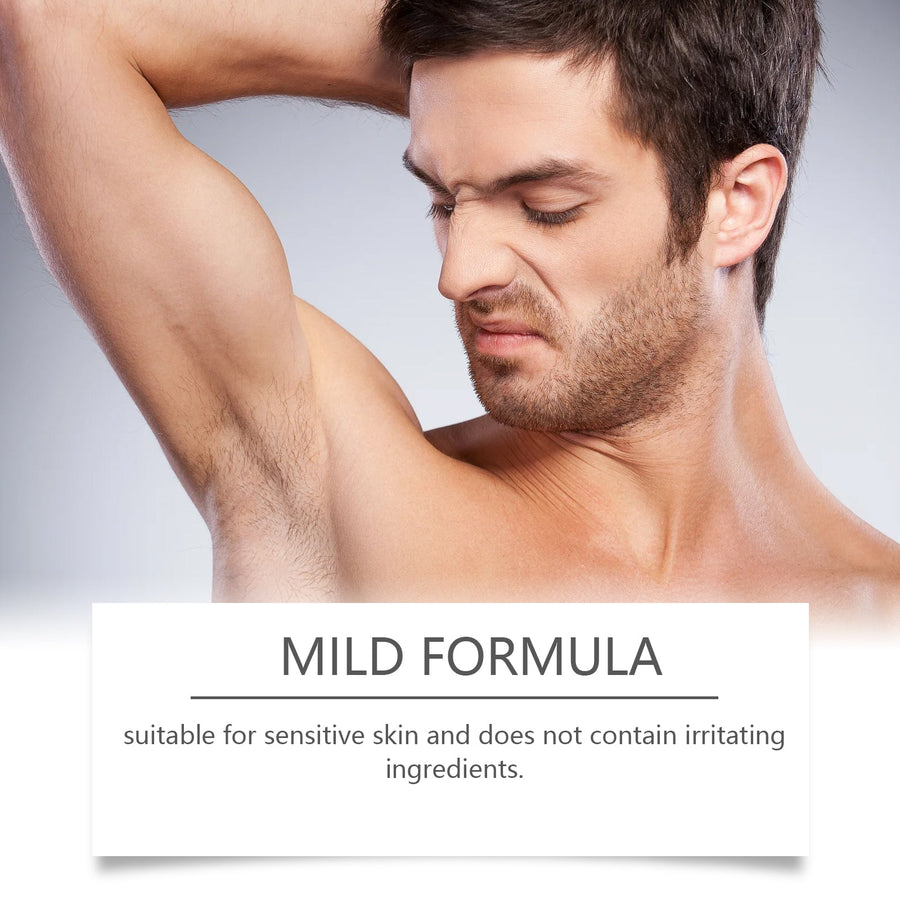 Mineral Deodorant Bar for Men, Aluminum-Free 24H Control