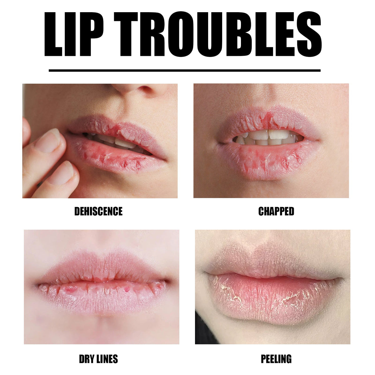 Lip Scrub for Dry Lips — Strawberry Exfoliates & Smooths