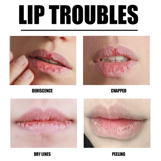 Lip Scrub for Dry Lips — Strawberry Exfoliates & Smooths