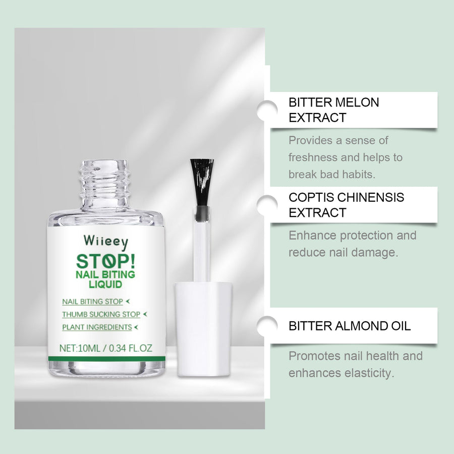 Children's Nail Biting Deterrent With Plant-Based Care