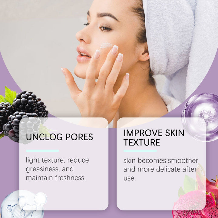 Berry Acne Body Lotion for Clearer Back & Chest Skin