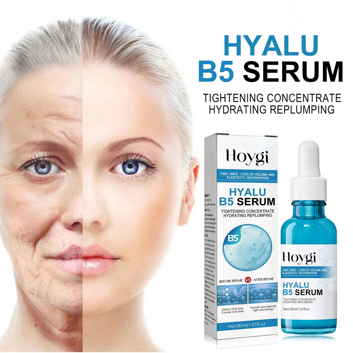 B5 Hyaluronic Acid Serum for Fine Lines & Firmness