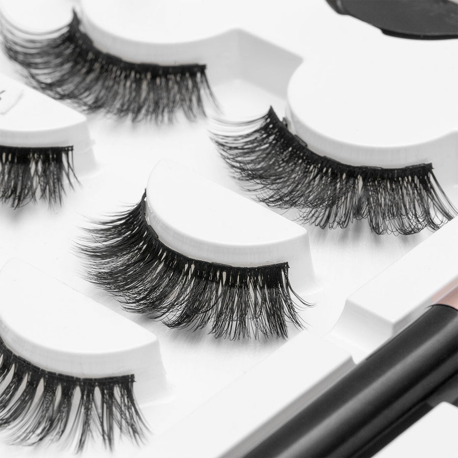 Magnetic Eyelashes Set for Easy, No-Glue Eye Looks