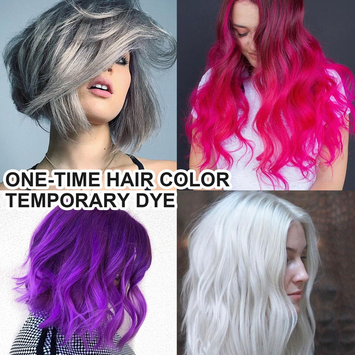 Temporary Hair Color Wax Set for Vivid Party Looks