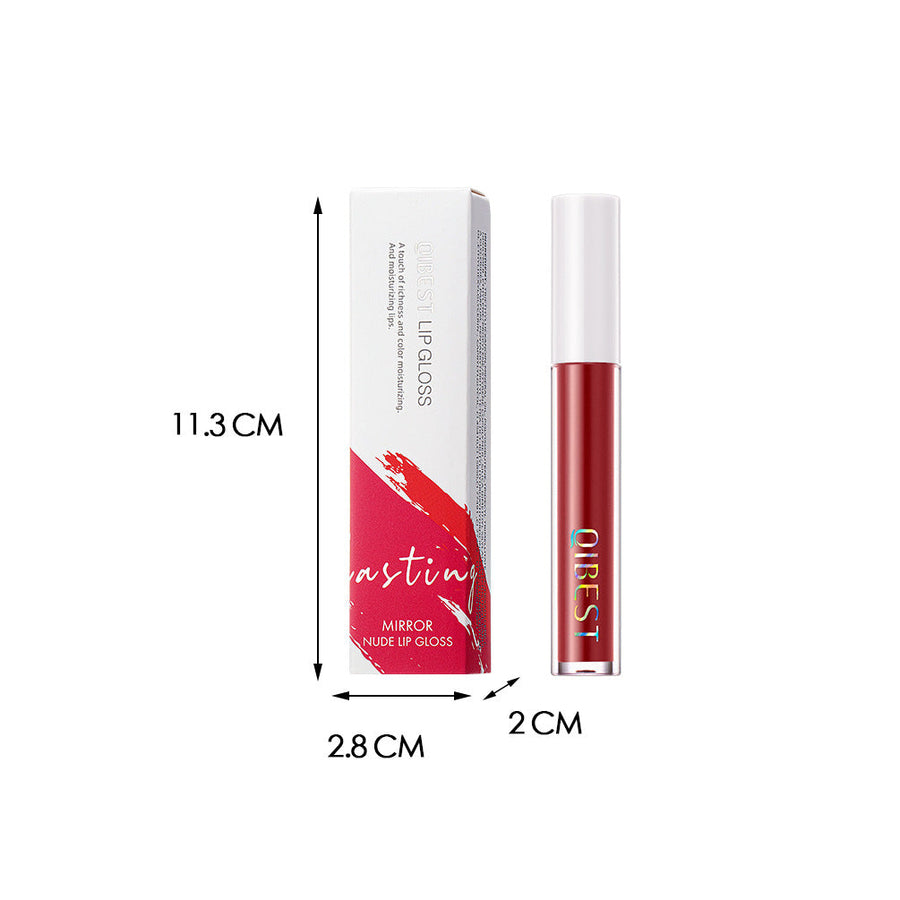 Lip Gloss With Mirror Shine & Moisturizing Lip Color
