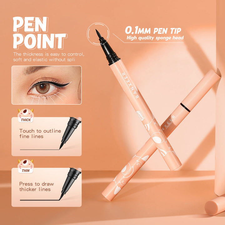 Waterproof Liquid Eyeliner Pen for Precise 12H Wear