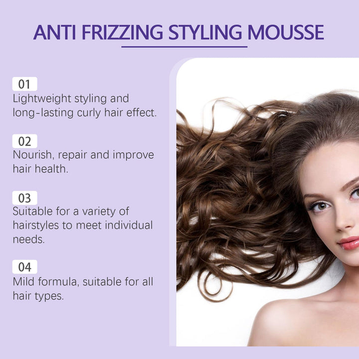 Curl Styling Mousse for Smooth, Defined, Shiny Curls