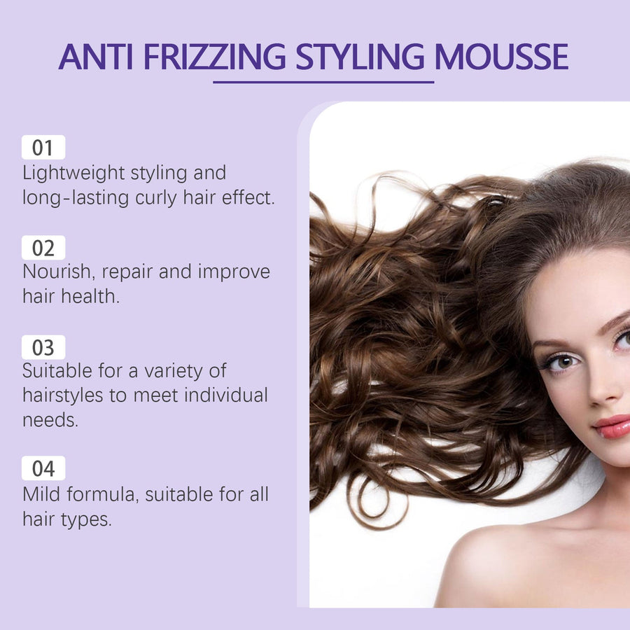 Curl Styling Mousse for Smooth, Defined, Shiny Curls