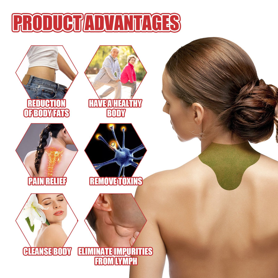 Dowager Hump Relief Patch | Natural Pain Relief & Detox