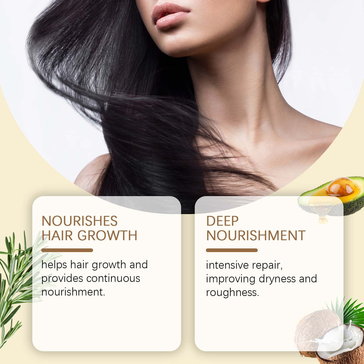 Hair Oil for Dry Hair & Nourished, Healthier-Looking Scalp