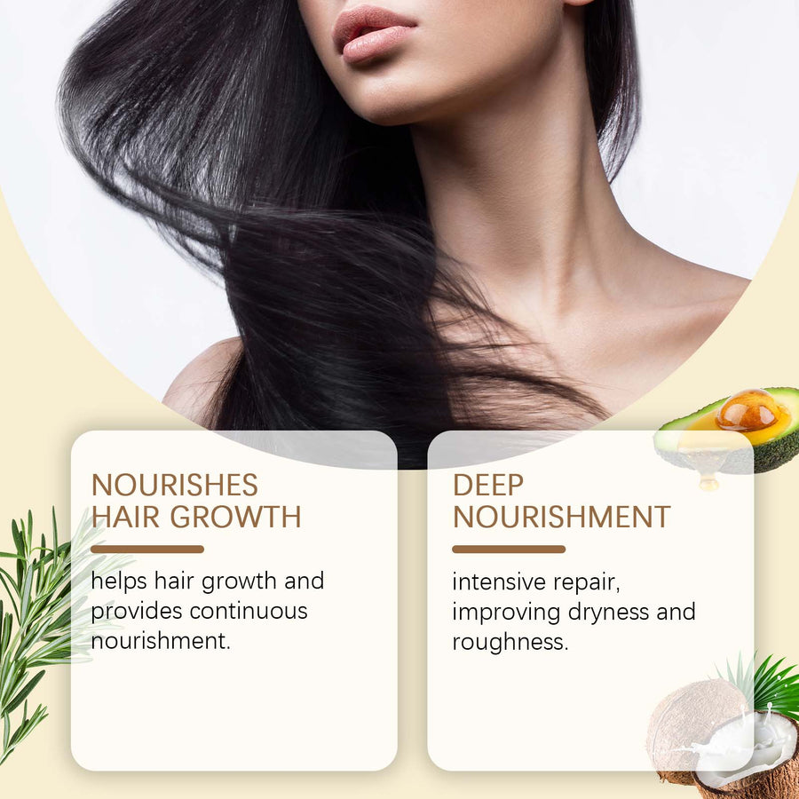 Hair Oil for Dry Hair & Nourished, Healthier-Looking Scalp