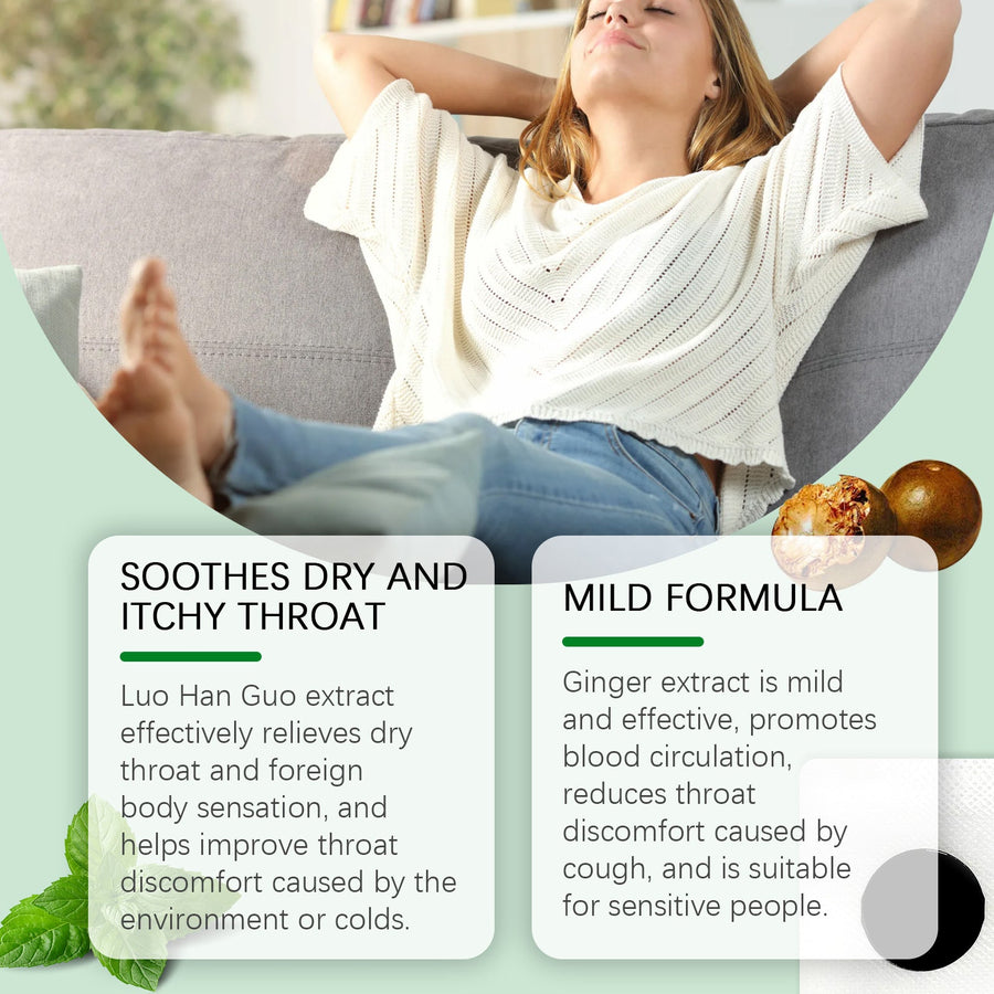 Throat Soothing Patch – Herbal Cough Relief for Dry, Itchy