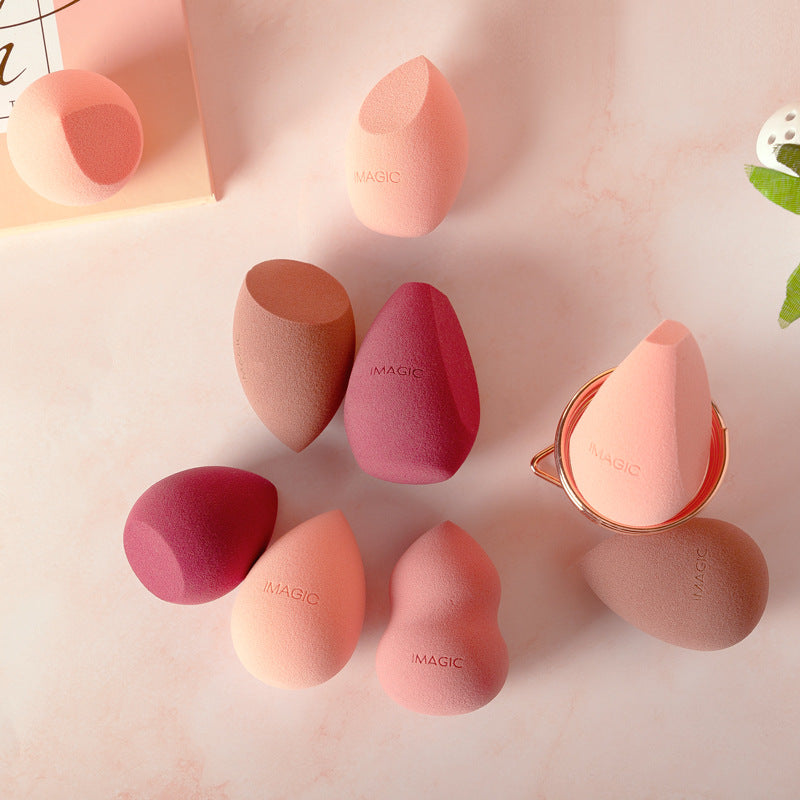 Water-Expandable Non-Latex Makeup Sponge Set, 2-Piece