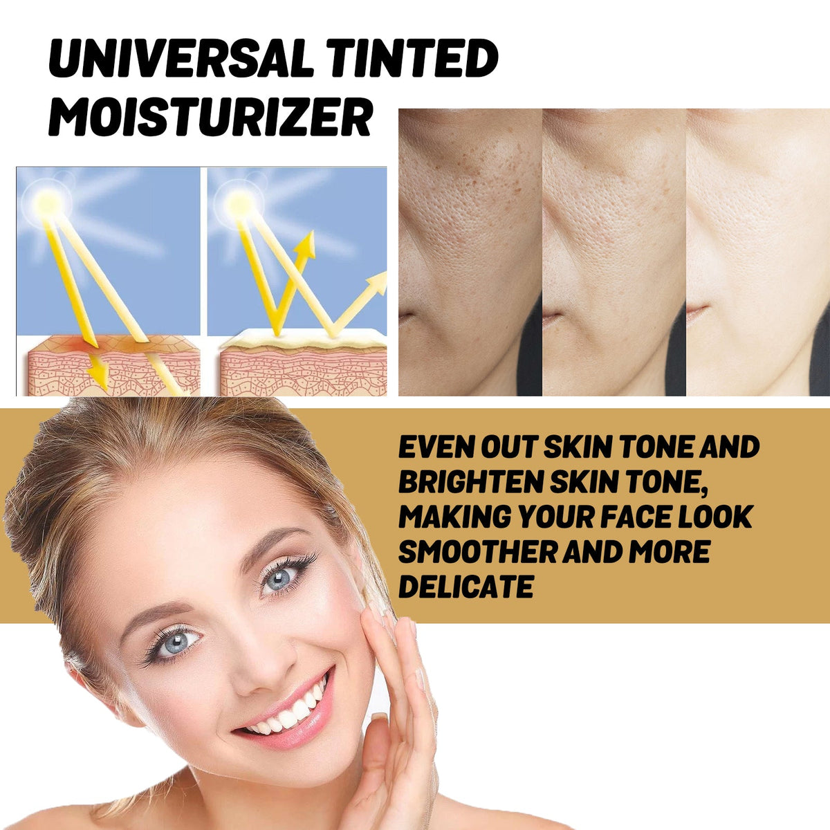 Universal Tinted Moisturizer SPF 50+ Sun Protection