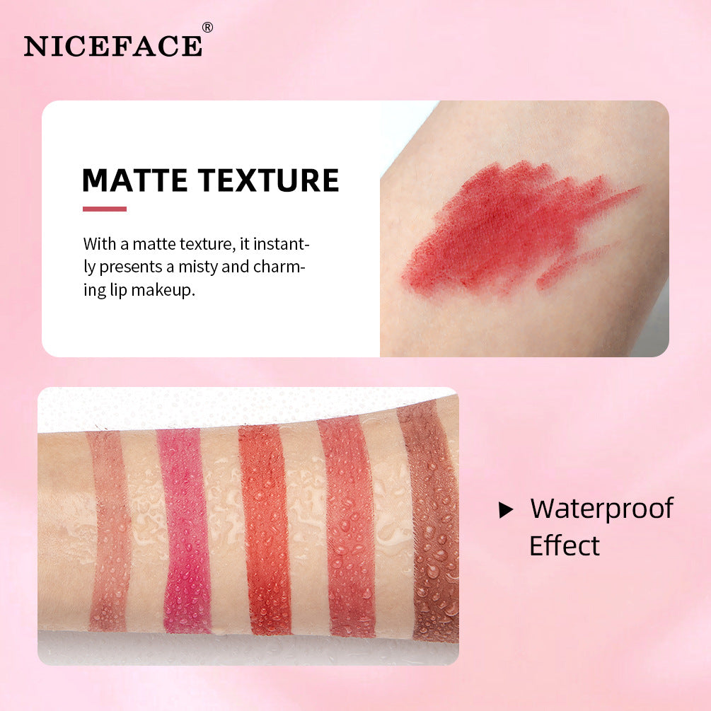 12-Color Matte Lip Liner Pencils for Precise Definition