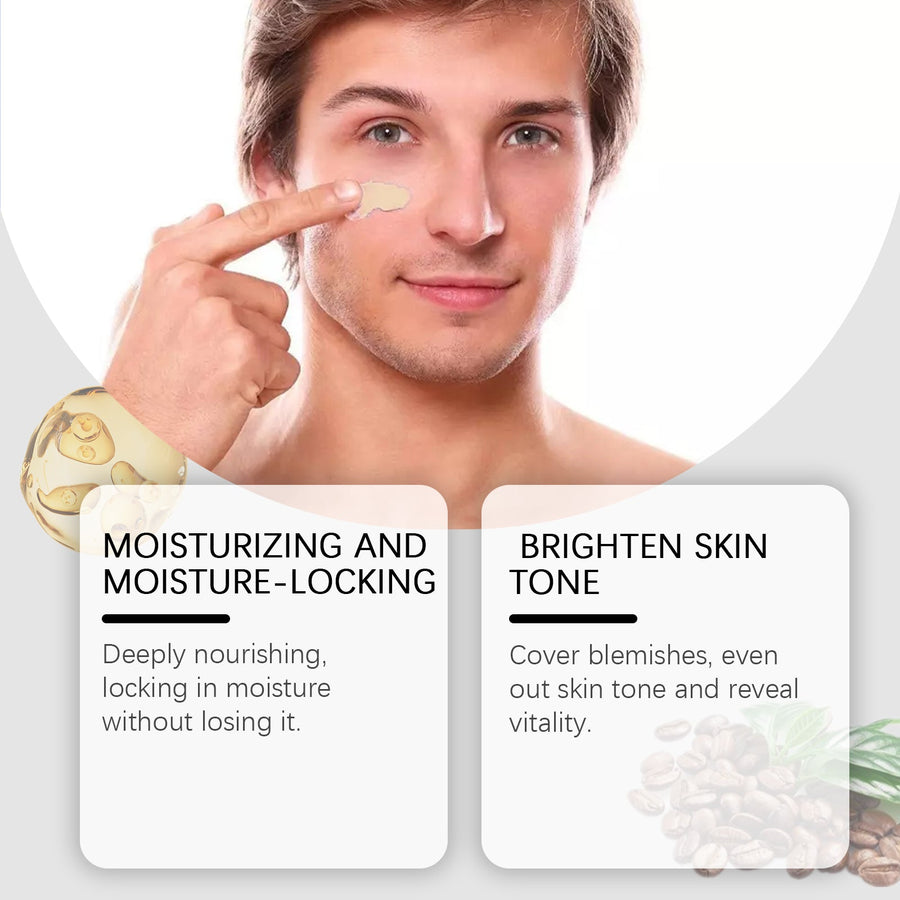 Men's Tinted Moisturizer Cream With Blemish Coverage