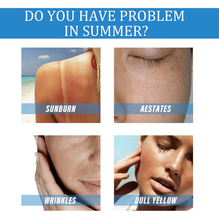 SPF 50+ Water-Permeable Sunscreen Lotion, Non-Sticky Finish