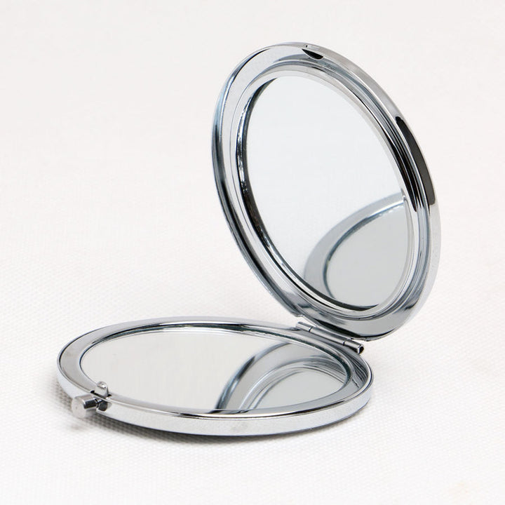 Pocket Mirror Compact — Dual-Sided Makeup Mirror for On-the-Go
