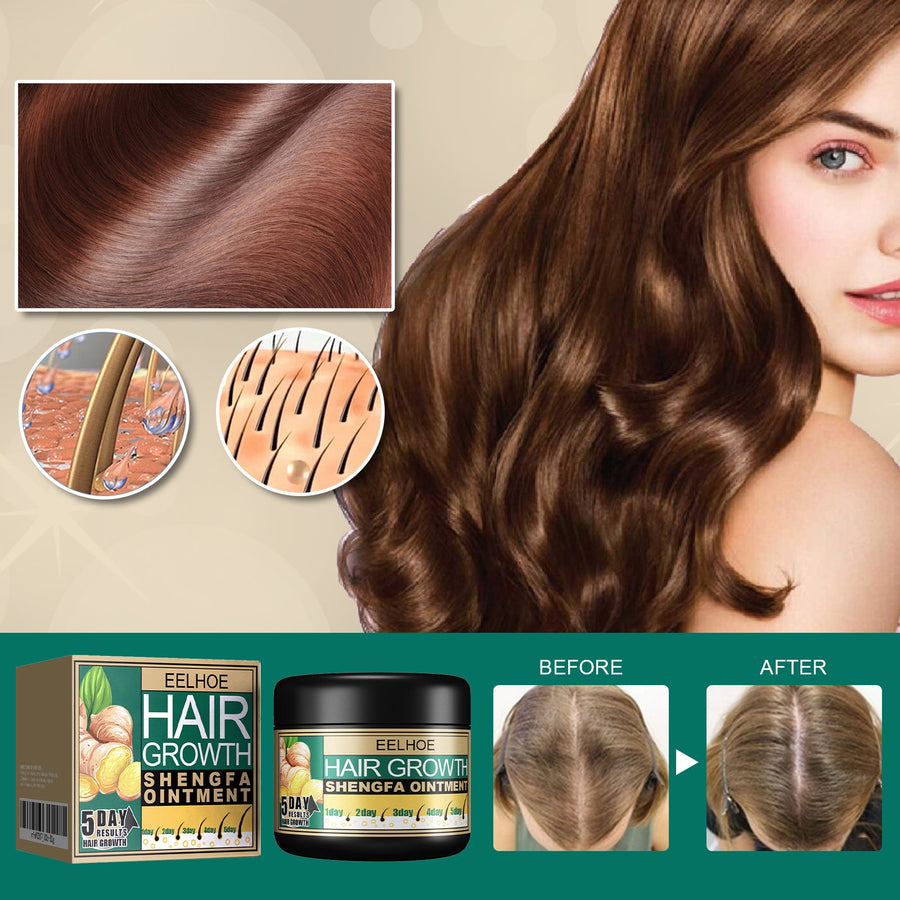 Ginger Hair Cream for Nourished, Stronger-Looking Roots