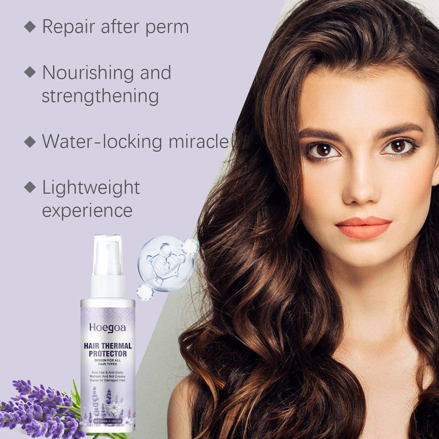 Hair Thermal Protector Spray for Frizz-Free Styling