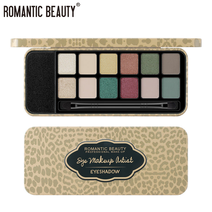 12-Color Eyeshadow Palette for Everyday to Bold Looks