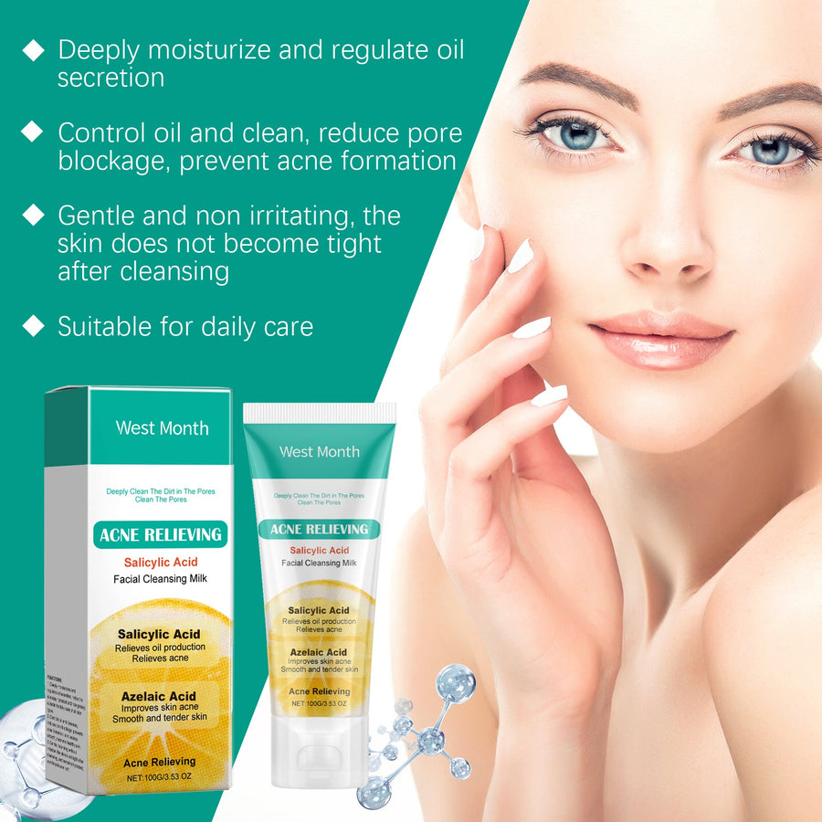 Salicylic Acid Cleanser for Acne-Prone Oily Skin