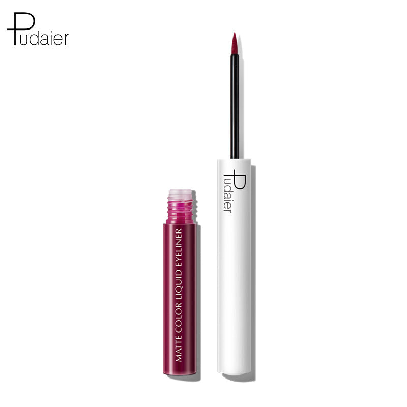 Waterproof Liquid Eyeliner for Precise, Vivid Color Definition