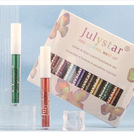 Liquid Glitter Eyeshadow Set for Vivid, Bold Eye Looks