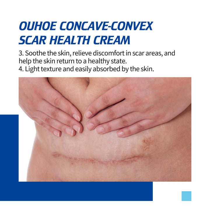 Ouhoe Scar Repair Cream, Gentle Repair Smooth Skin Fade Afte