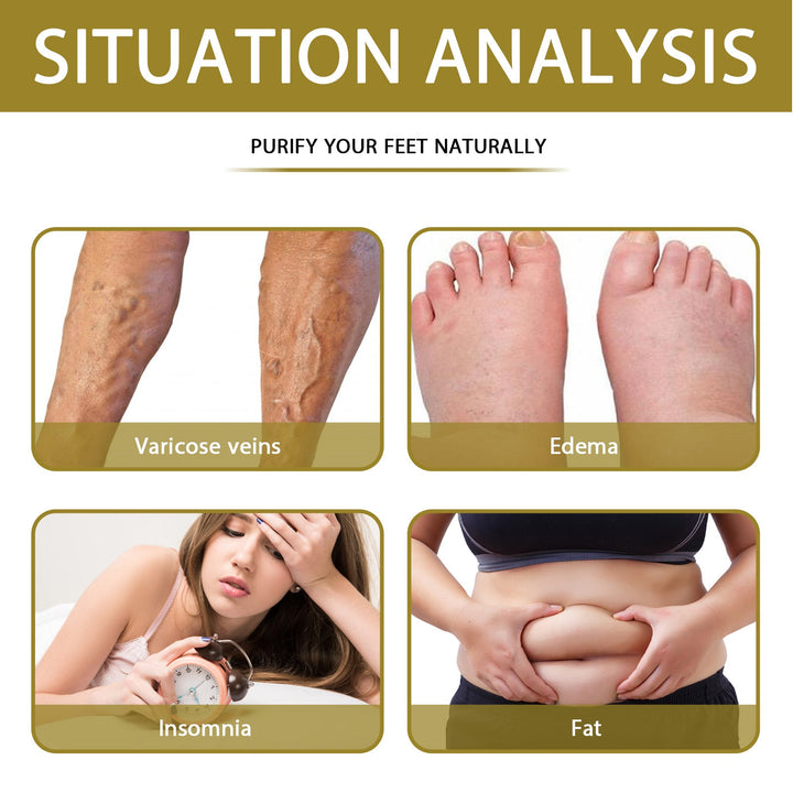 Lymphatic Drainage Foot Soak Beads for Leg Swelling Relief