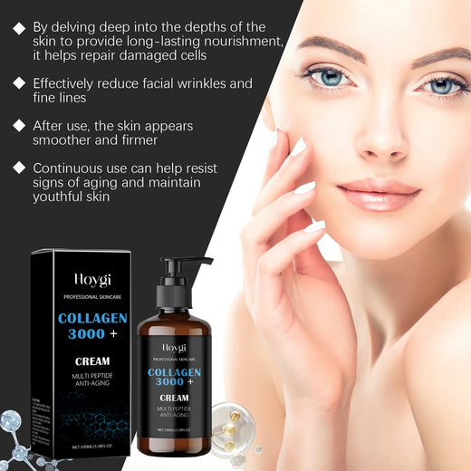 Multi-Peptide Collagen Face Cream for Firmer Skin