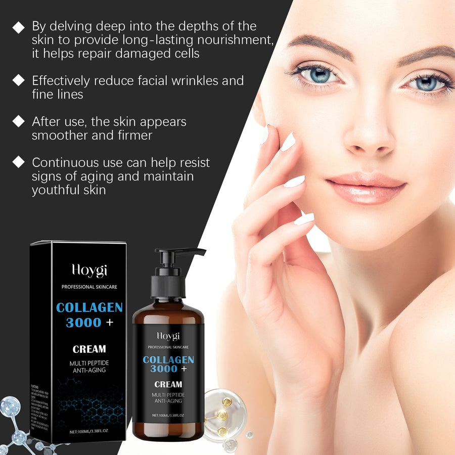 Multi-Peptide Collagen Face Cream for Firmer Skin