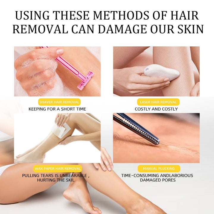 Honey Milk Hair Removal Cream - Gentle Body Smoothing