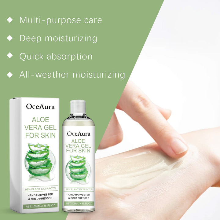 OceAura Aloe Vera Gel for Sun-Damaged Dry Skin