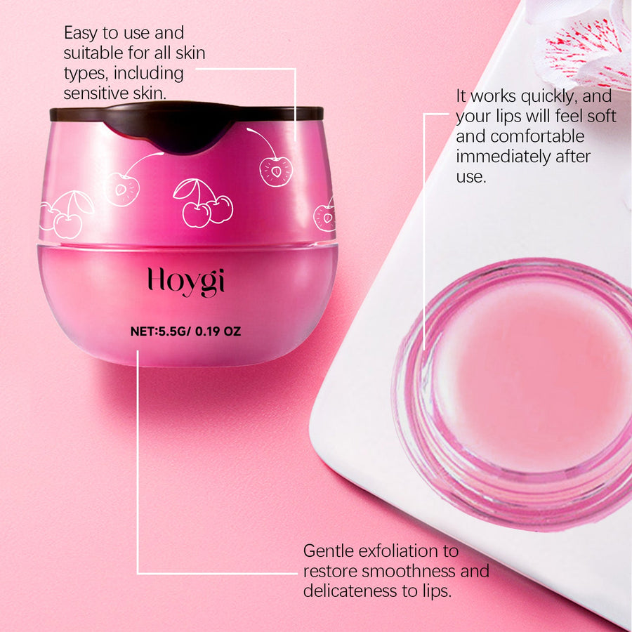 Cherry Lip Mask, Lip Repair, Anti-Cracking, Moisturizing