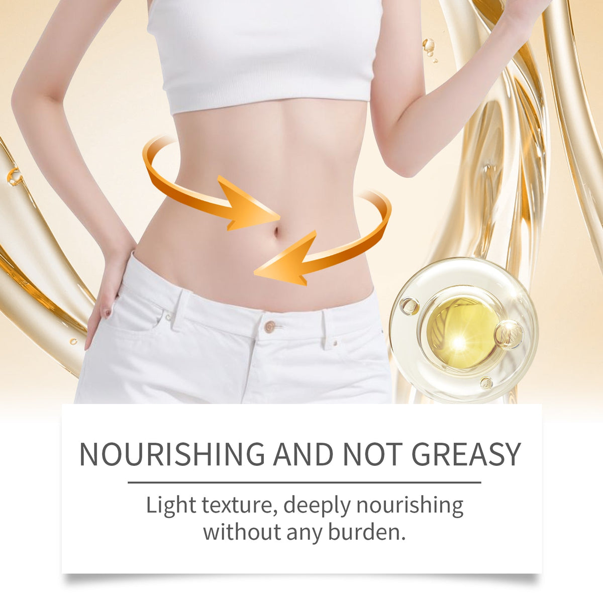 Abdominal Firming Cream for Crepey Skin, 100ml