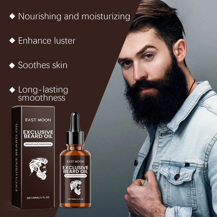 Beard Oil for Men — Smooth, Lustrous Beard in 60 Days