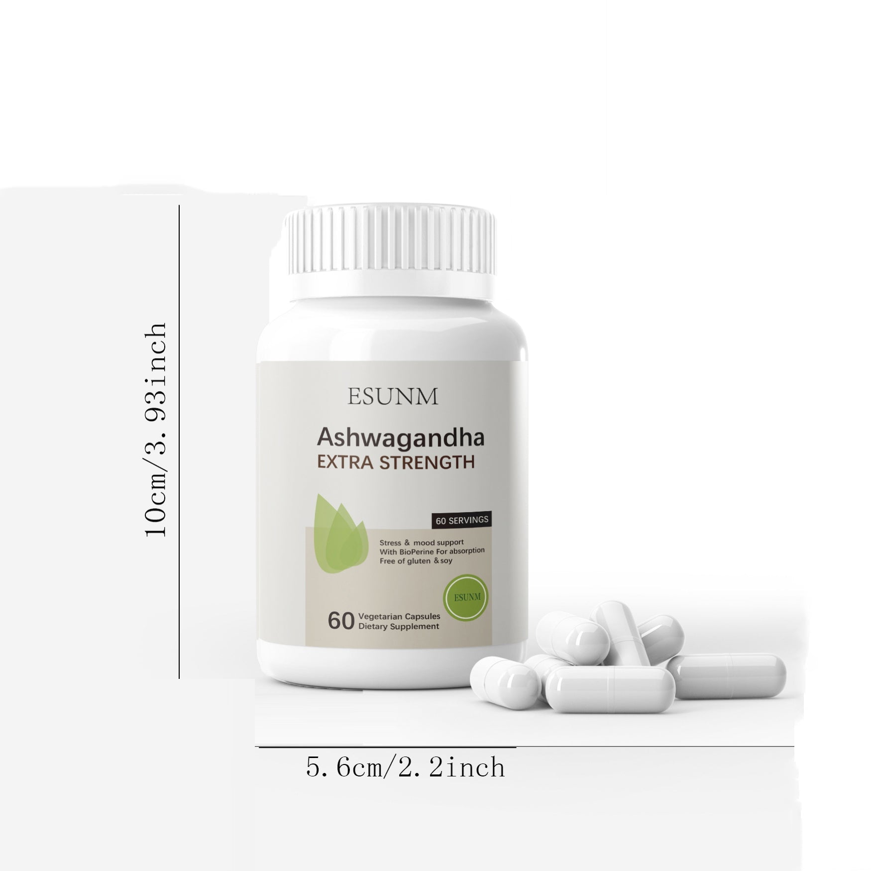 Detailed Supplement Facts panel showing complete nutritional breakdown and ingredient list