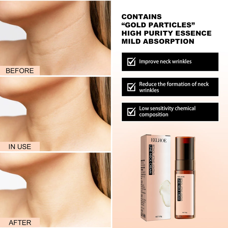 Retinol Neck Cream for Wrinkles & Sagging Skin