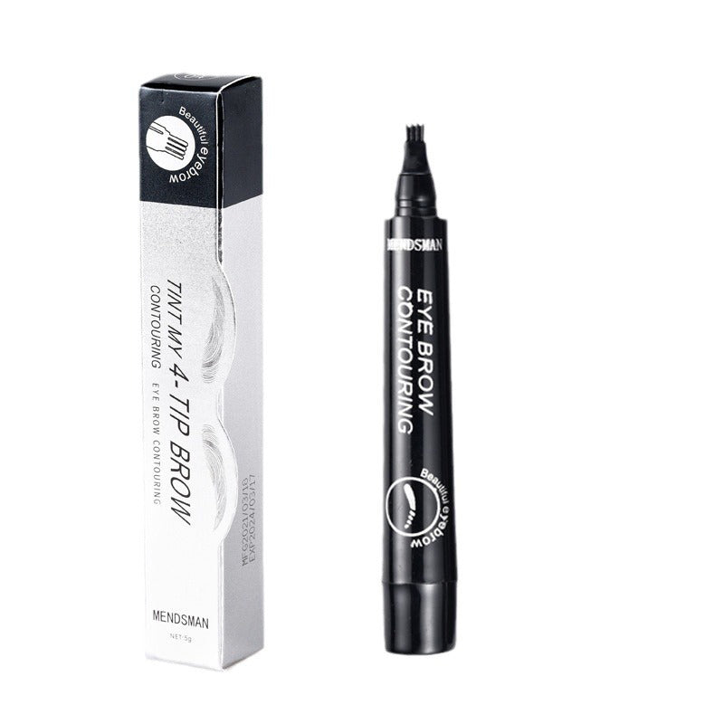 Fork Tip Liquid Eyebrow Pencil for Natural Brows