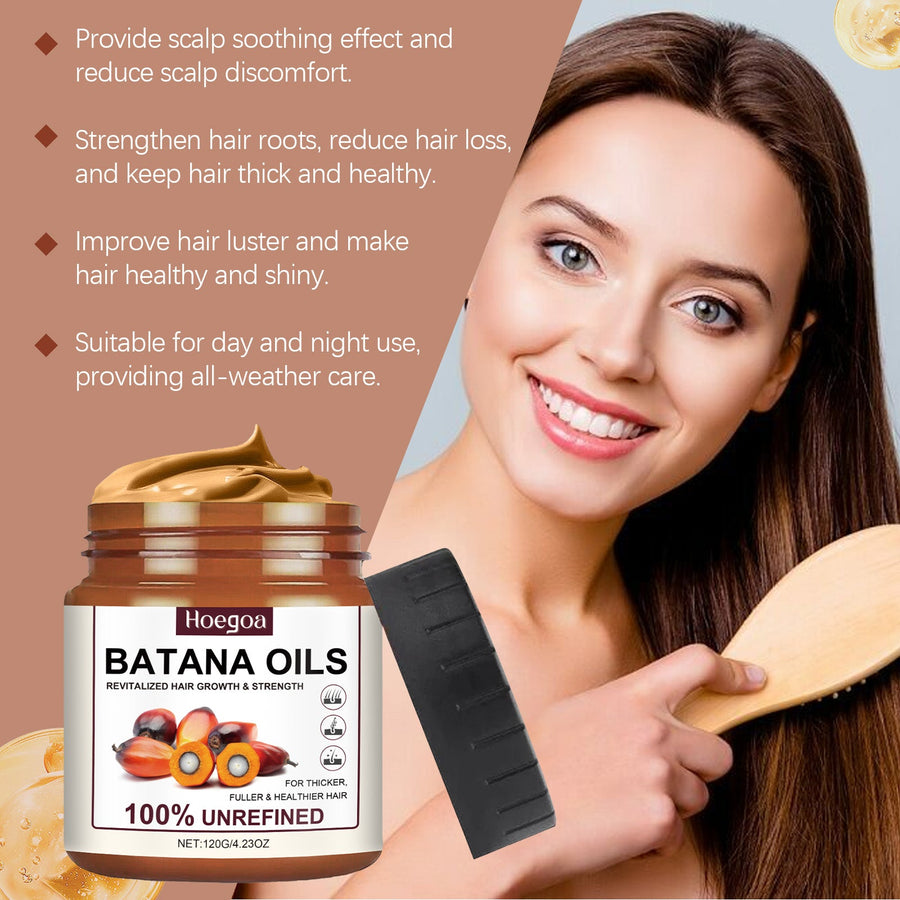 Batana Oil Hair Cream for Stronger, Fuller-Looking Hair