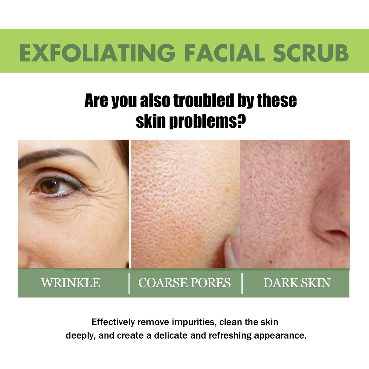Aloe Vera Exfoliating Facial Scrub for Smoother, Brighter Skin