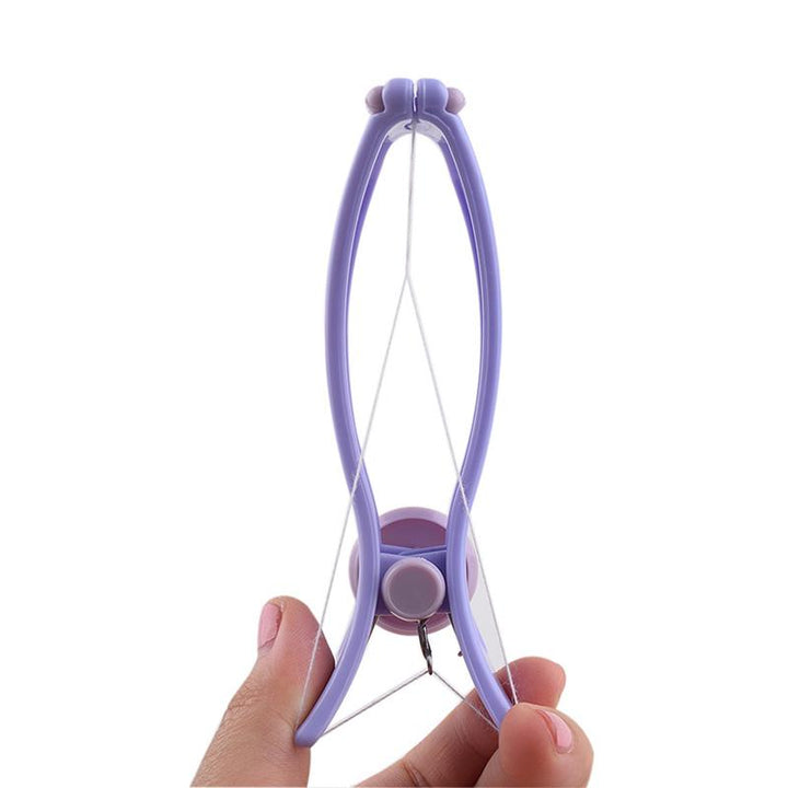 Spring Facial Hair Remover Threading Tool — Pain-Free Peach